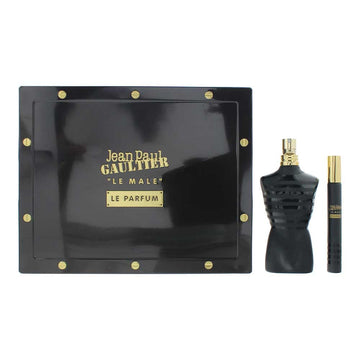 Jean Paul Gaultier Le Male Le Parfum 2 Piece Gift Set: Eau de Parfum 75ml - Eau de Parfum 10ml - Welzo