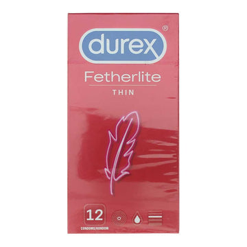 Durex Fetherlite Thin Condoms 12pcs - Welzo