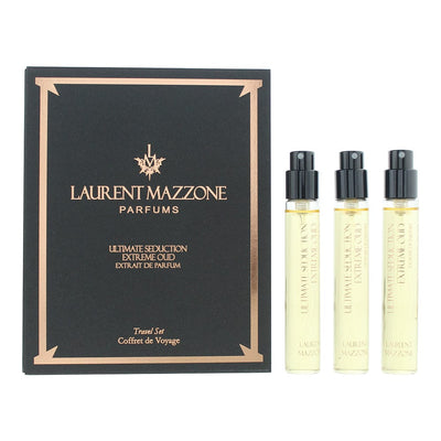 Laurent Mazzone Ultimate Seduction Extreme Oud Extrait de Parfum 3 x 15ml - Welzo