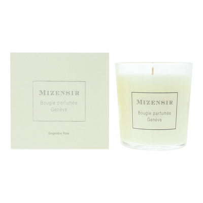 Mizensir Gingembre Rose Scented Candle 230g - Welzo