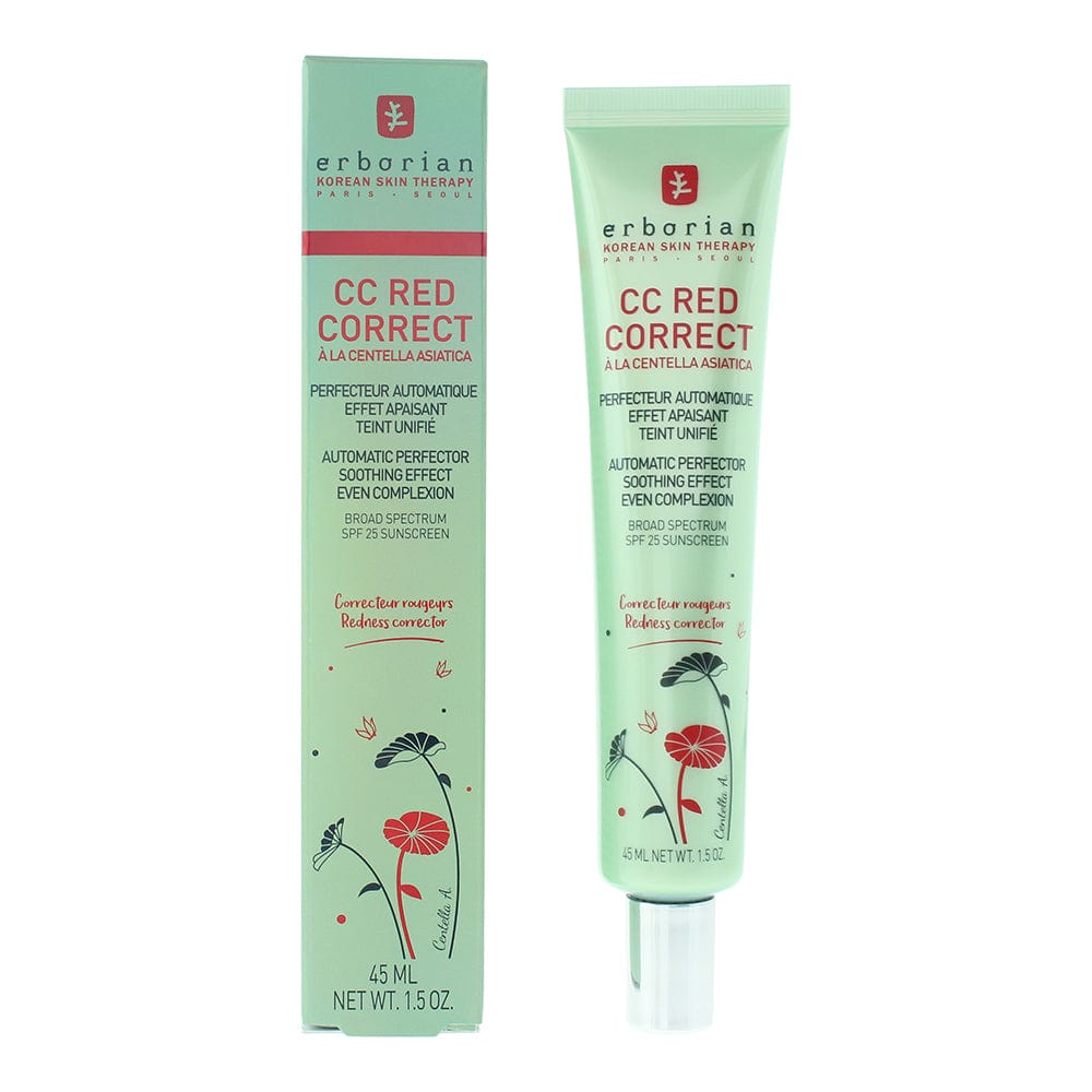 Erborian CC Red Correct Spf 25 Corrective Cream 45ml - Welzo