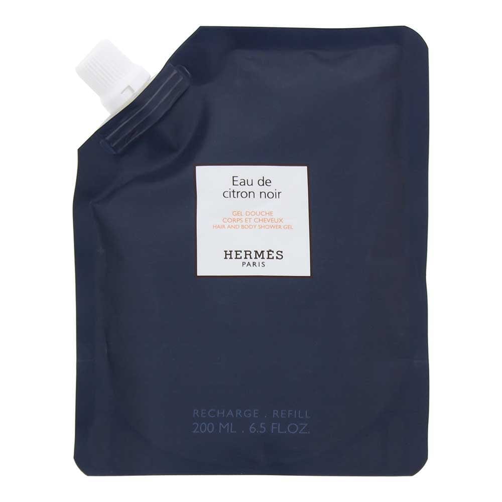 Hermes Eau De Citron Noir Refill Hair And Body Shower Gel 200ml - Welzo