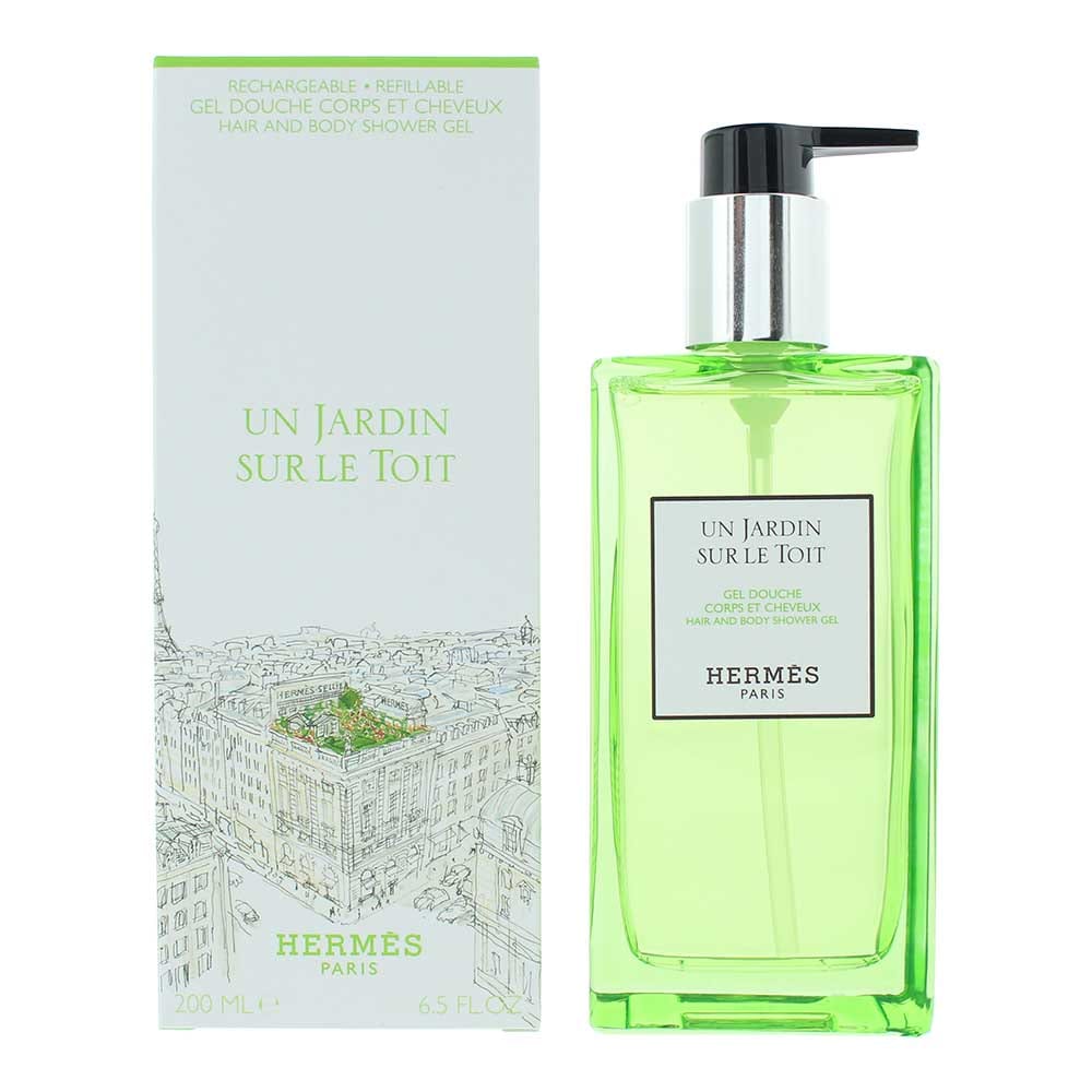 Hermes Un Jardin Sur Le Toit Hair And Body Shower Gel 200ml - Welzo