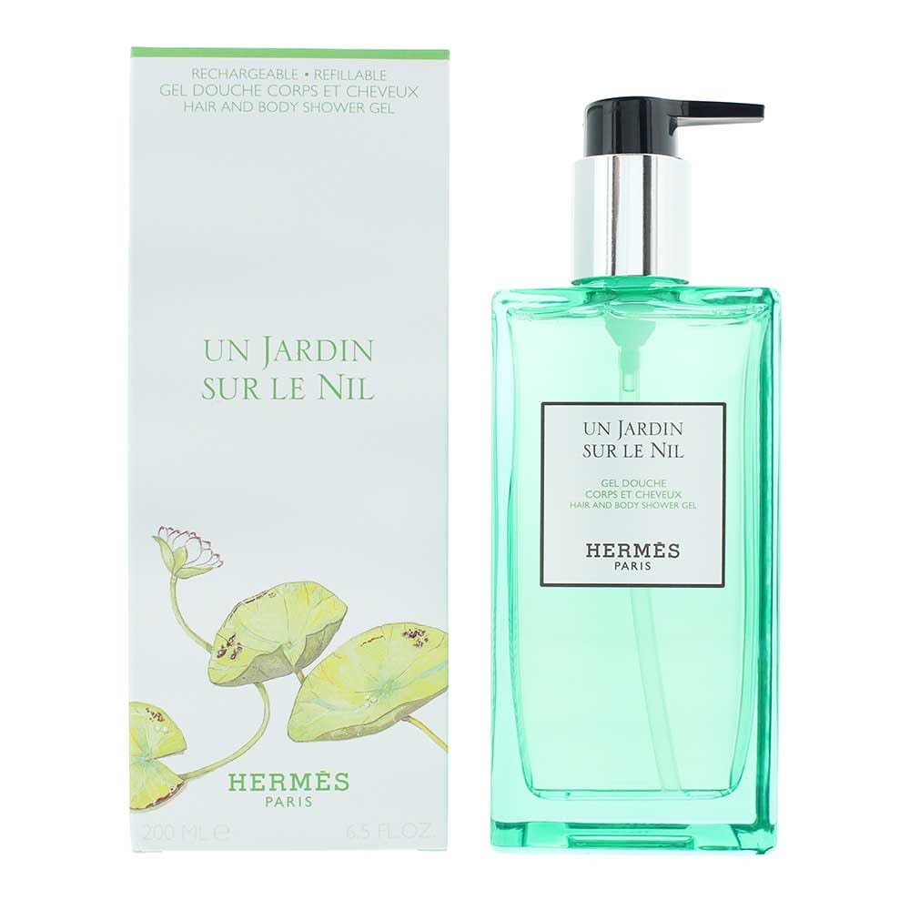 Hermes Un Jardin Sur Le Nil Hair And Body Shower Gel 200ml - Welzo