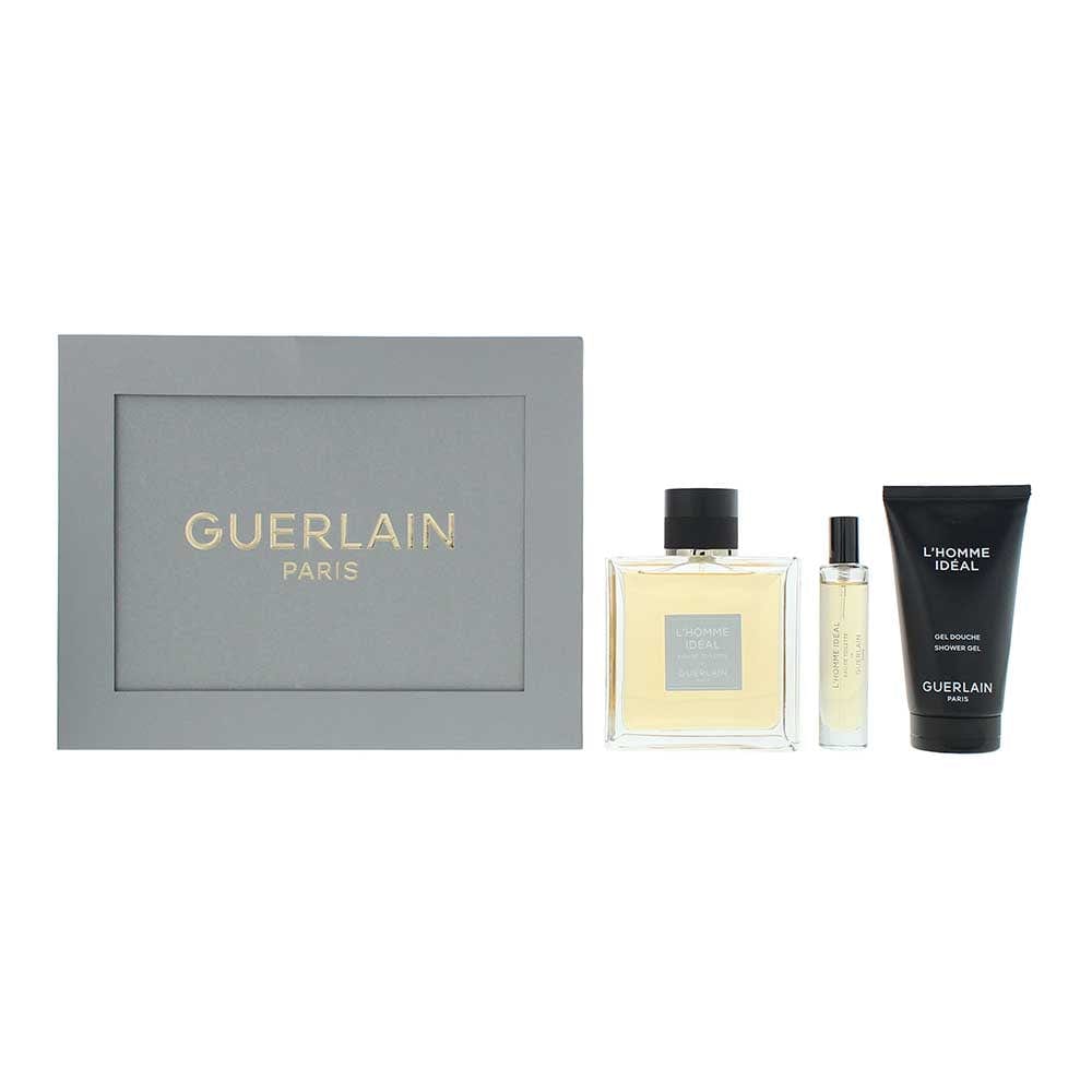 Guerlain L'homme Ideal 2 Piece Gift Set: Eau de Toilette 100ml - Shower Gel 75ml - Welzo