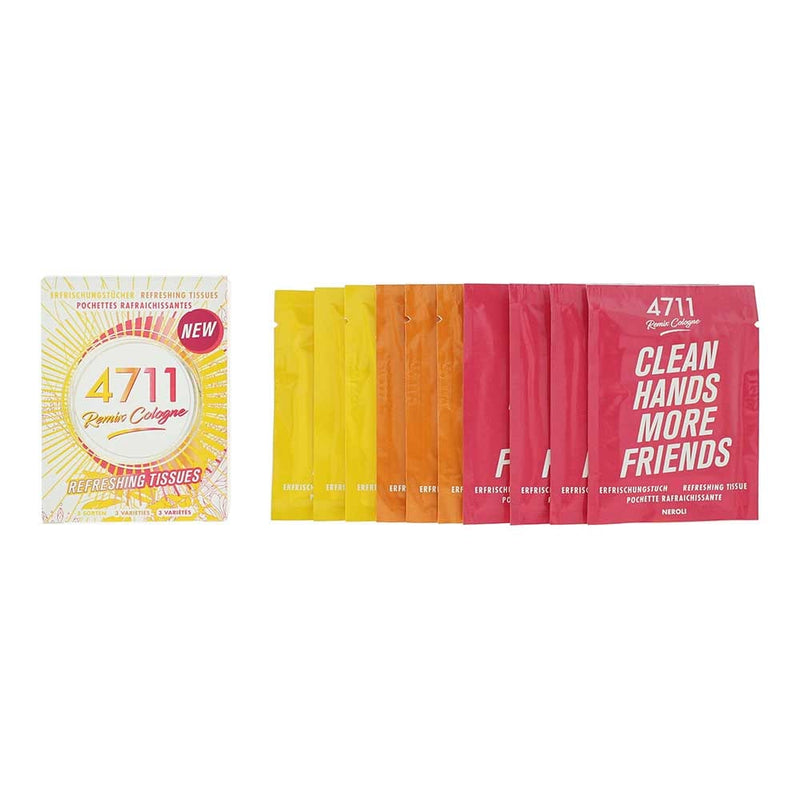 4711 Remix Cologne Tissues 10pcs - Welzo
