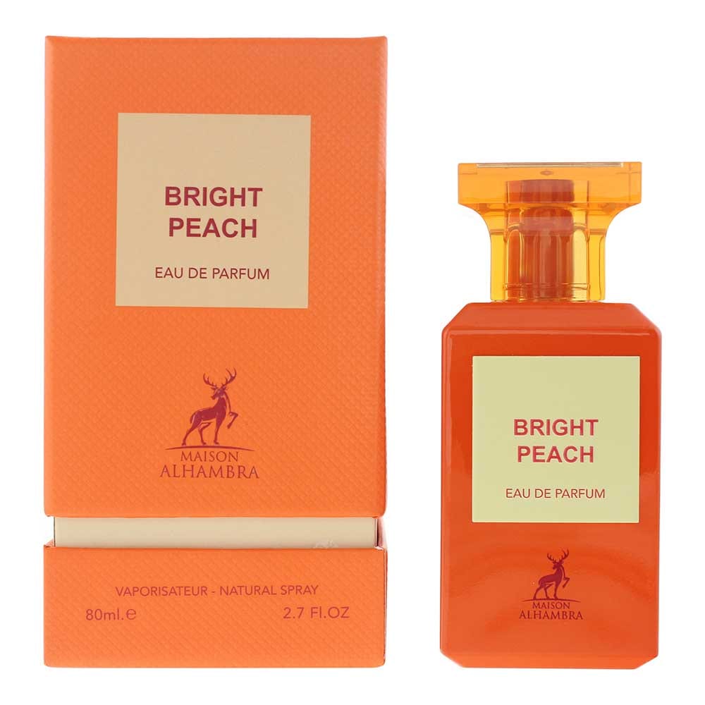 Maison Alhambra Bright Peach Eau de Parfum 80ml - Welzo