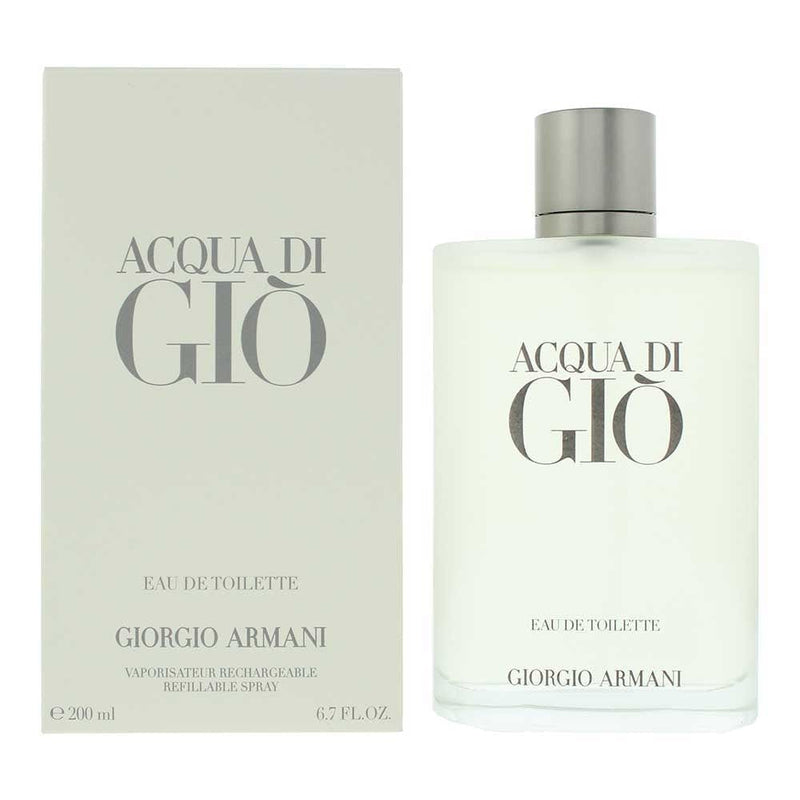 Giorgio Armani Acqua Di Giò Refillable Eau de Toilette 200ml - Welzo