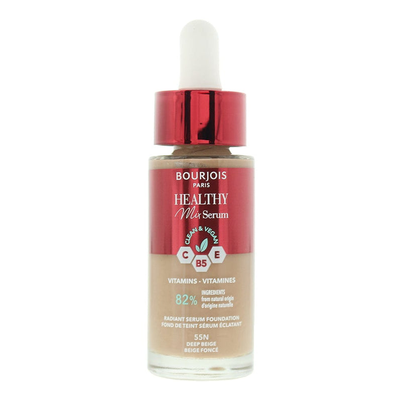 Bourjois Healthy Mix Serum 55N Deep Beige Foundation 30ml - Welzo