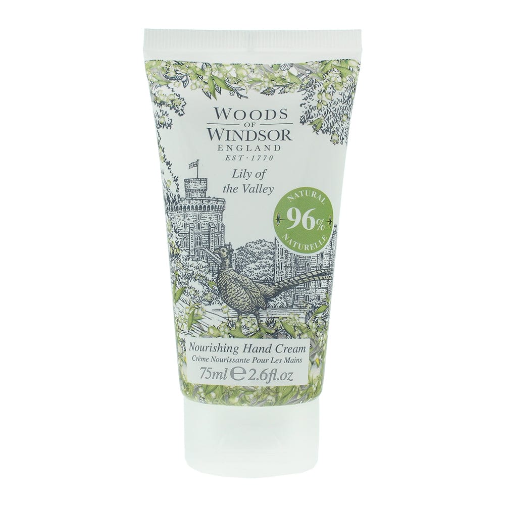 Woods Of Windsor Lilly Of The Valley Hand Cream 75ml - Welzo