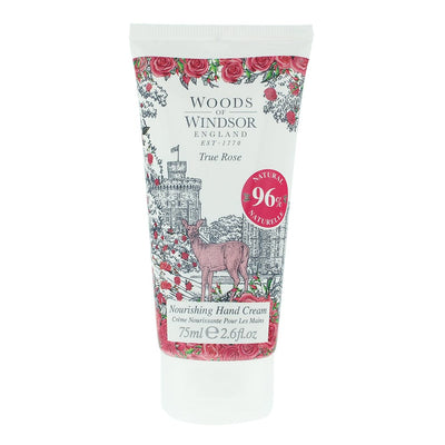 Woods of Windsor True Rose Hand Cream 75ml - Welzo