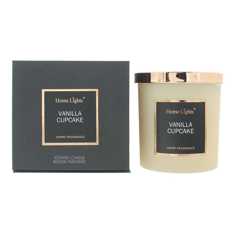 Home Lights Vanilla Cupcake Candle 215g - Welzo