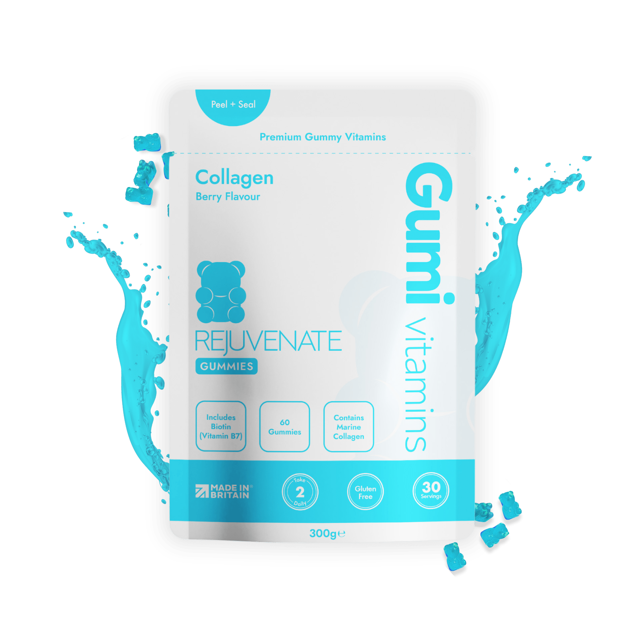 Gumi Vitamins Rejuvenate - Collagen - Welzo