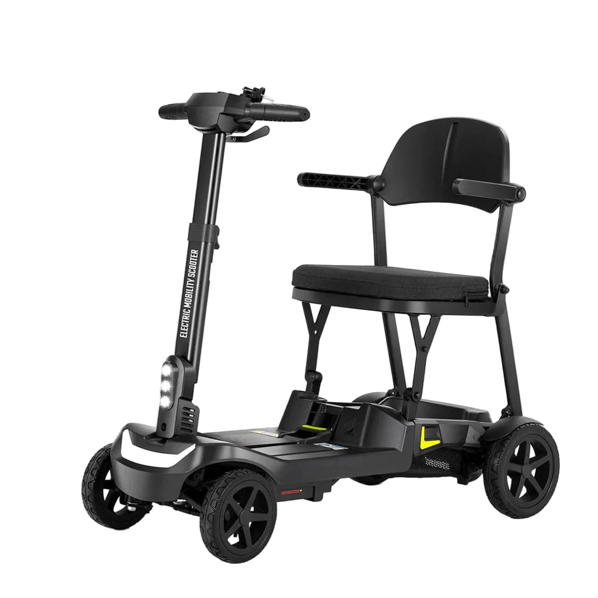 Welzo Red FreeFold X Lightweight 16KG Foldable Mobility Scooter – Portable Electric Scooter, Lithium Battery, 30km Range