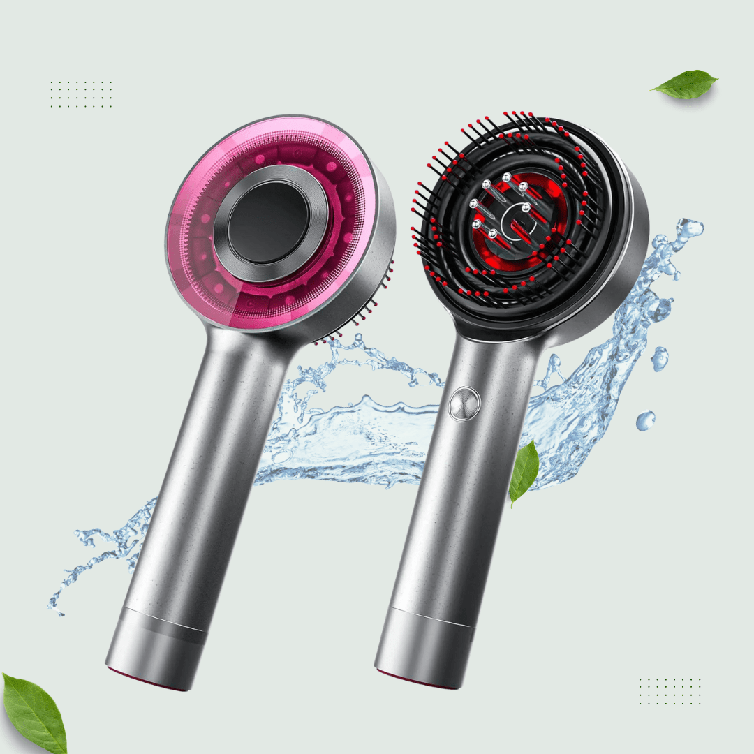 Welzo Red Light Hair Growth Brush Laser & Massager (V. 3.0)