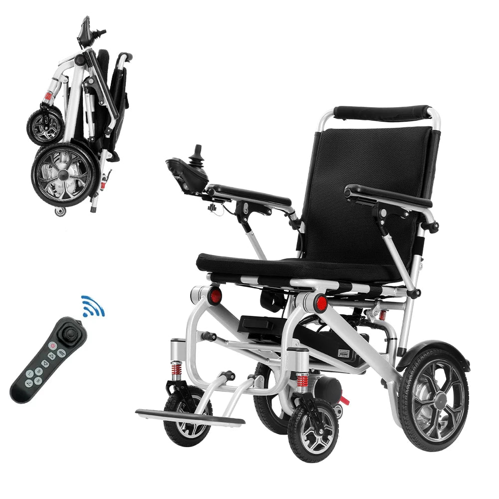 Welzo TrailFlex Duo klappbarer Offroad-Elektrorollstuhl