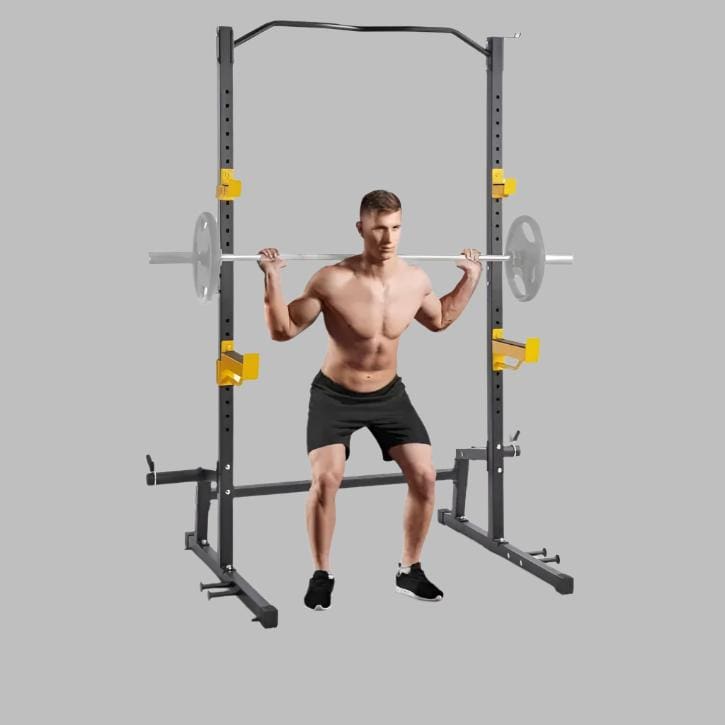 Lifefit Squat stalak s funkcionalnim trenerom-teška kavez za napajanje za trening snage 800 lbs