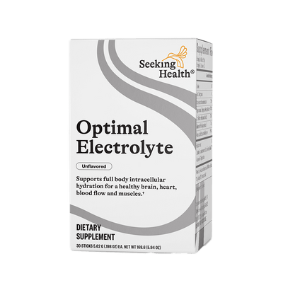 Optimal Electrolyte (Seltzer) - 30 Sticks - Seeking Health - welzo
