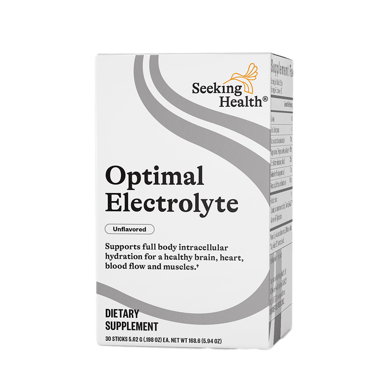 Optimal Electrolyte (Seltzer) - 30 Sticks - Seeking Health - welzo