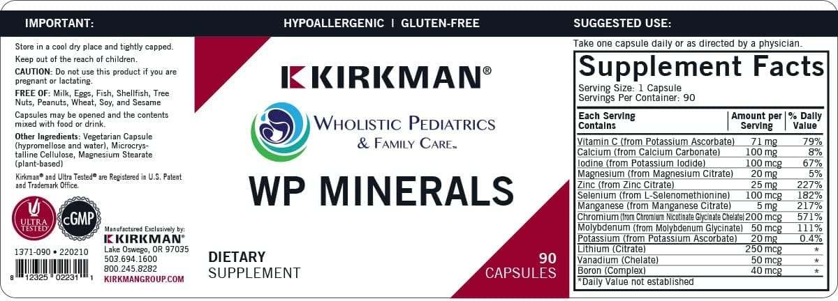 WP minerály - 90 tobolek - Kirkman