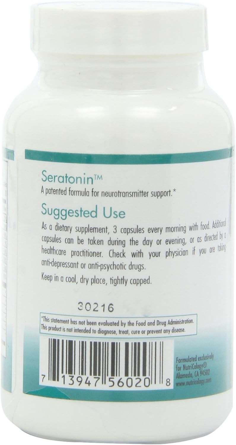 Seratonin 90 CAPS - Nutricology / Alergy Research Group