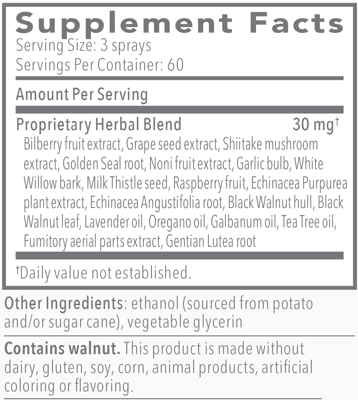 Biocidin dnevni sprej za biljno grlo, 30 ml - biocidin botanički