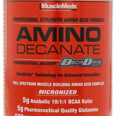 MuscleMeds Amino Decanate, Fruit Punch - 381 grams