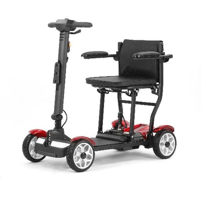 Welzo CareCruise Scooter de movilidad ligero plegable de 4 ruedas