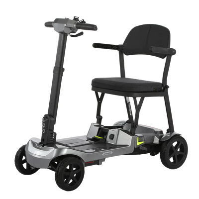 Monopattino per disabili pieghevole Welzo FreeFold X grigio scuro leggero da 16 kg