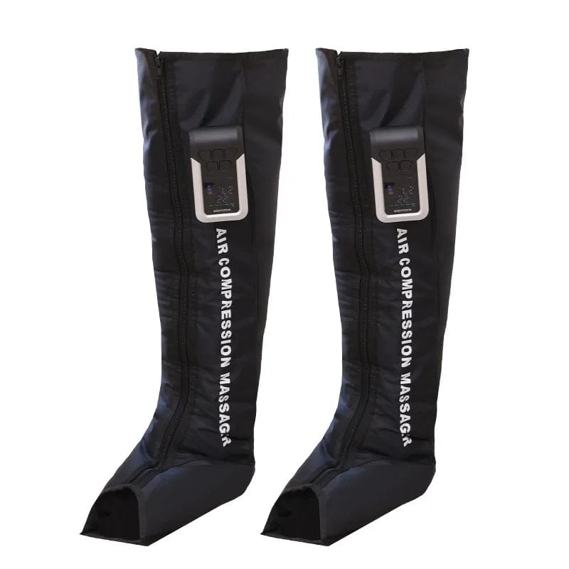 Pressotherapy Air Compression Leg Massager-Μπότες ανάκτησης 8-Chamber για λεμφική αποστράγγιση και χαλάρωση μυών