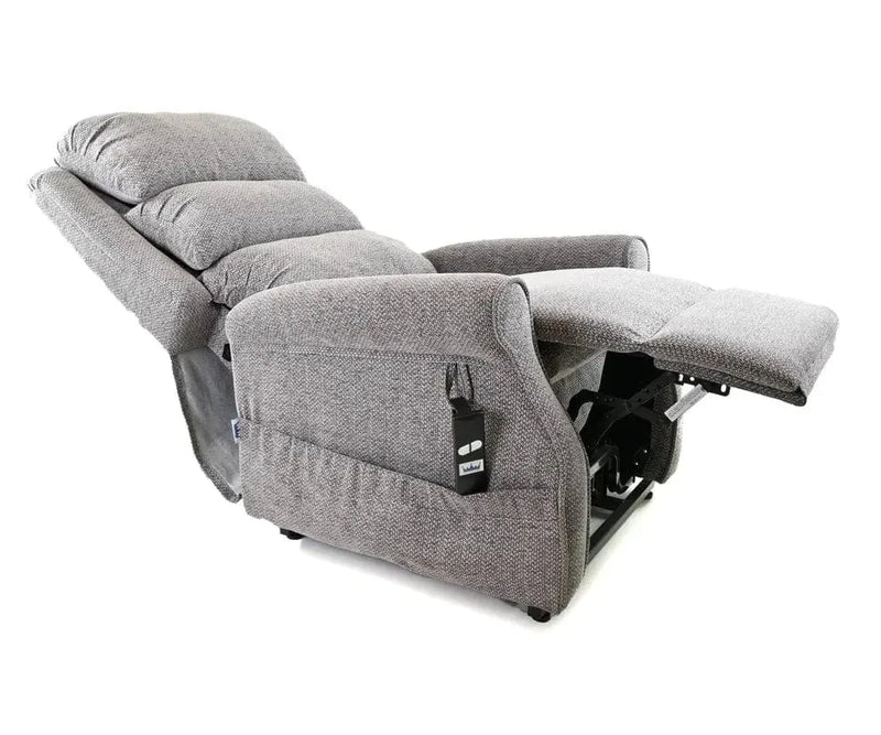 Kingsley Dual Motor Riser Recliner Chair – Adjustable Waterfall Back, Power Lift & Mobility Support