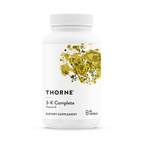 3-K Complete™ (Vitamin K) - 60 Veg Caps - Thorne - welzo