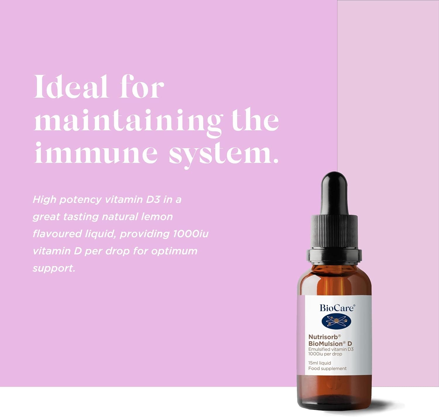 Βιοτυπία D (1000IU) 15ml - Biocare