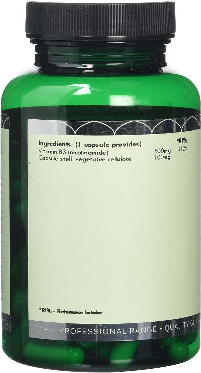 Vitamin B3 Nicotinamid 500mg 120 tobolek - G&G vitamíny