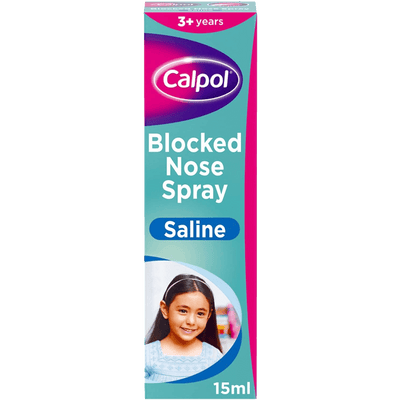 Calpol Saline Nasal Spray 3+ Years 15ml - welzo
