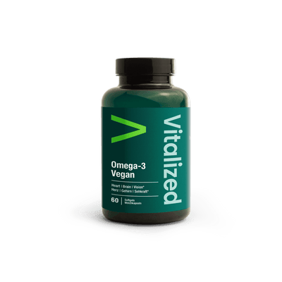 Vitalized Omega-3 Vegan, 60 softgels - Welzo