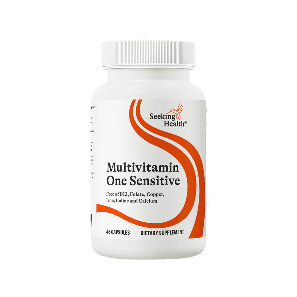 Multivitamin Sensitive (Formerly Optimal Start) - 120 Veg Caps - Seeking Health - welzo