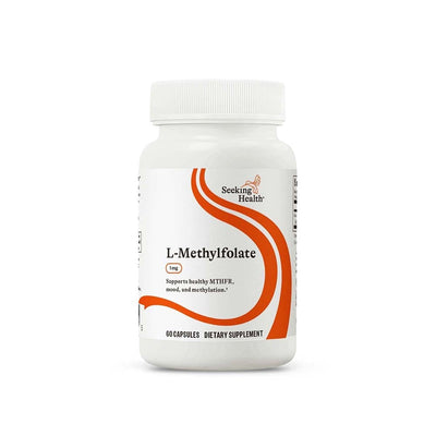 L-5-MTHF Methyl Folate 1000 - 60 Vegetarian Capsules - Seeking Health