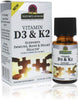 Vitamin D3 & K2, 15 ml - Nature's Answer