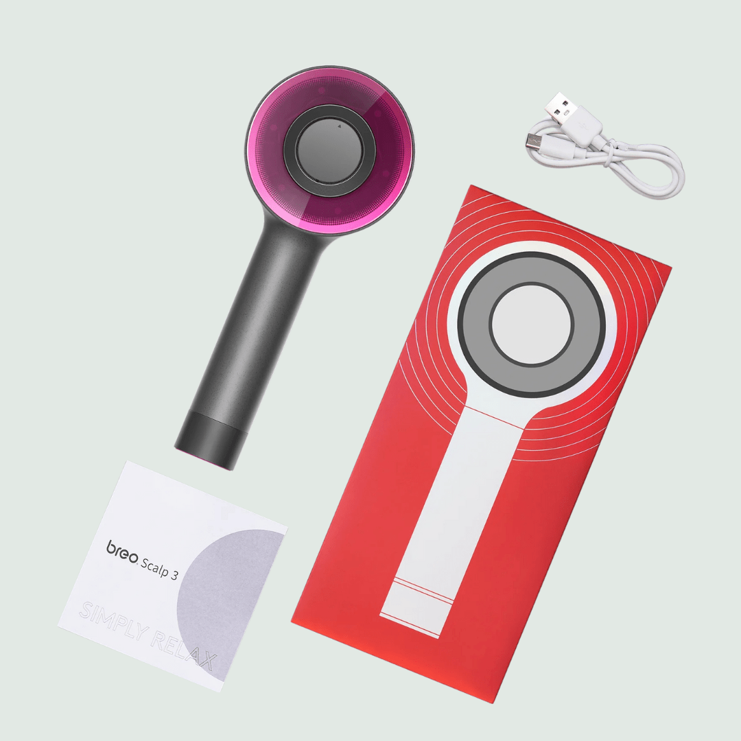 Welzo Red Light Hair Growth Brush Laser & Massager (V. 3.0)