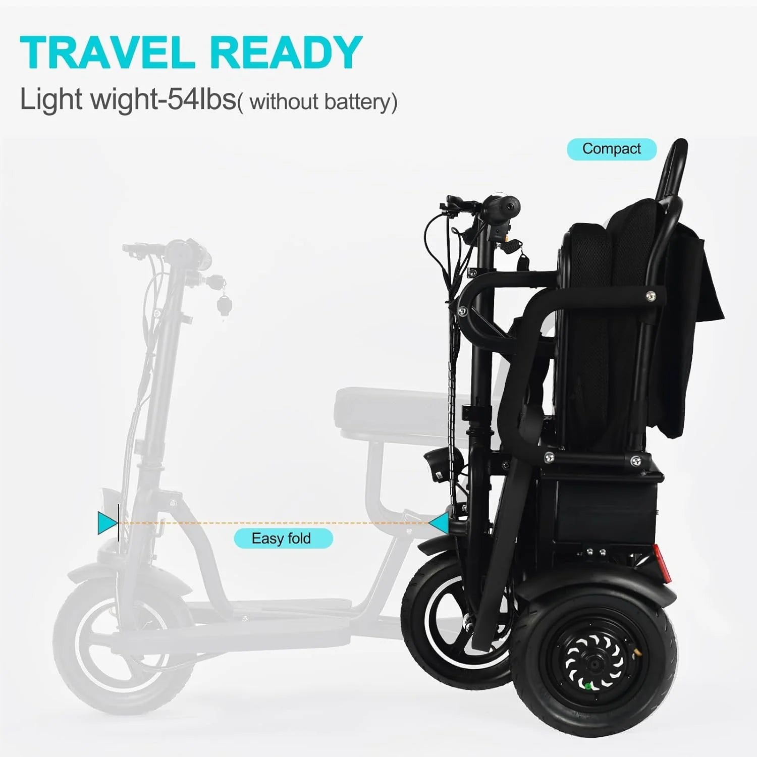 Scooter per disabili pieghevole Welzo MobiGlide Pro (copia)