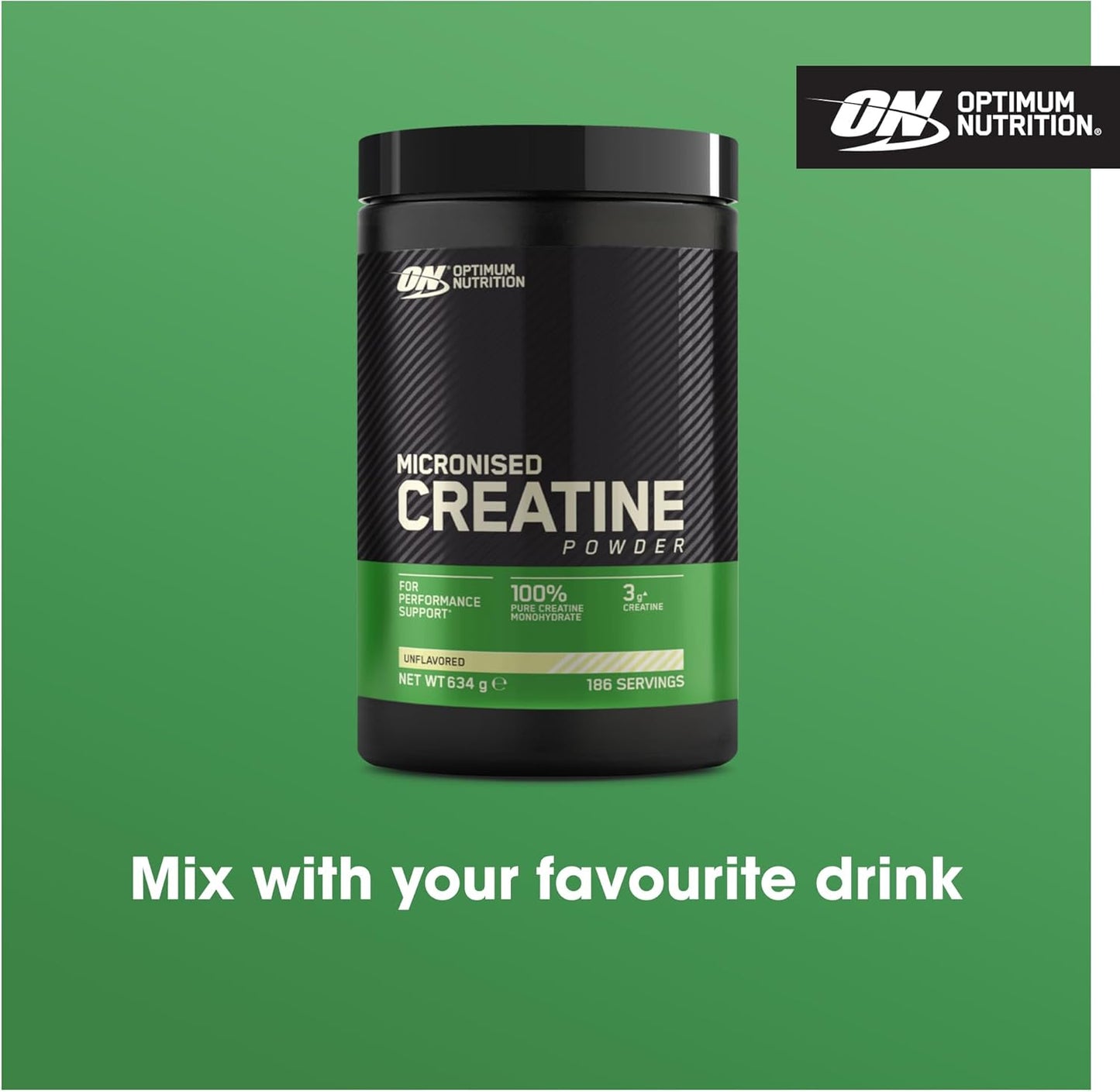 Optimum Nutrition Creatine Monohydrate | Enhance Strength & Performance - Welzo
