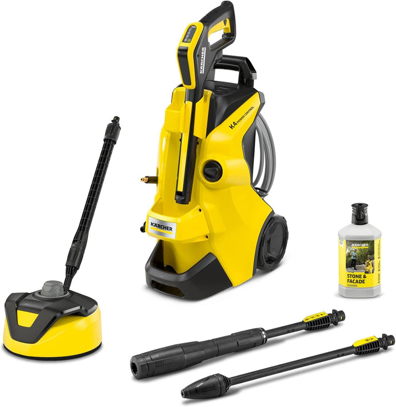 Idropulitrice a benzina RocwooD Max 3400 PSI con avviamento elettrico, 5 ugelli e portata 9,4 l/min