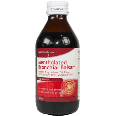 Bell's Mentholated Bronchial Balsam 200ml - welzo