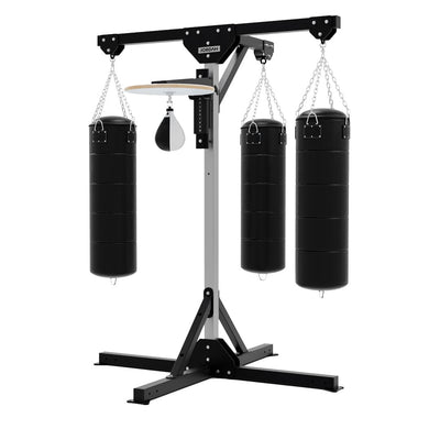 JORDAN Ultimate 4 station boxing frame - 3 bag arms and speedball platform (punchbags not included) - Welzo