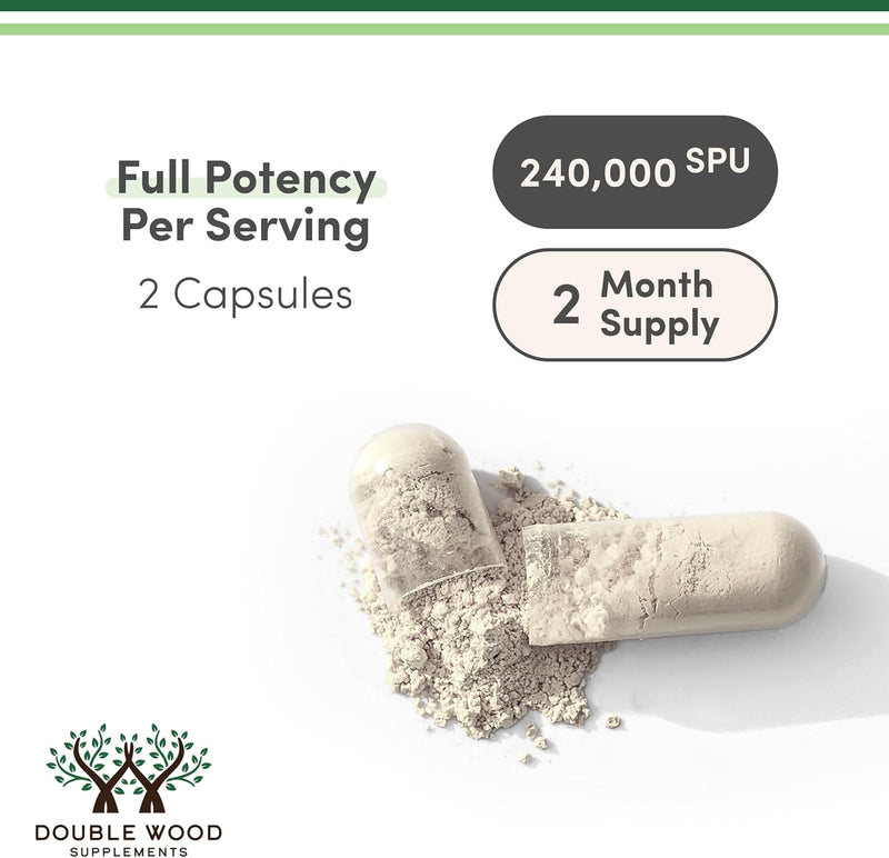 Double Wood Supplements Serrapeptase