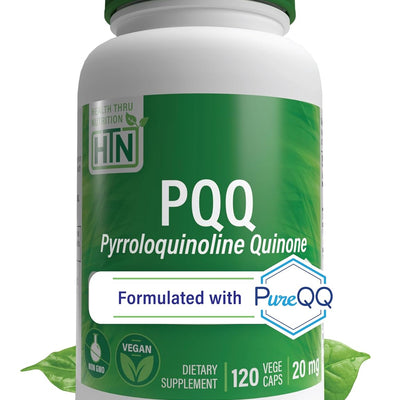 Health Thru Nutrition PQQ (Pyrroloquinoline Quinone) 20mg