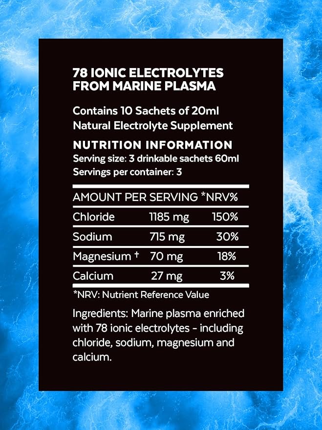 Hydrate 78 (électrolytes hypertoniques) - 10 sachets