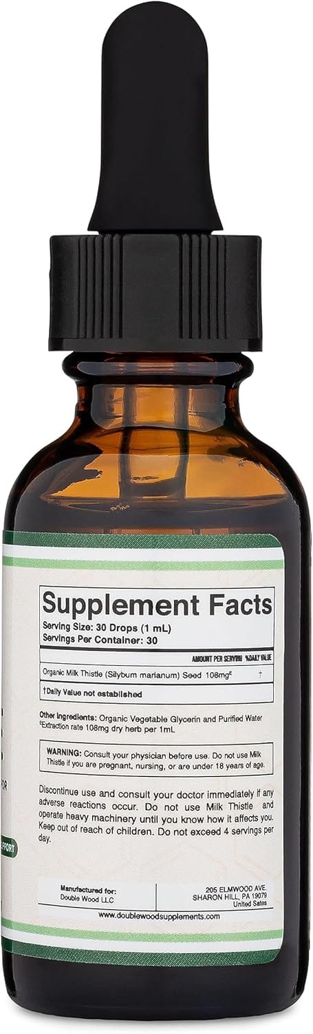 Doppio cardo a latte in legno - 30 x 1 fl oz porzioni