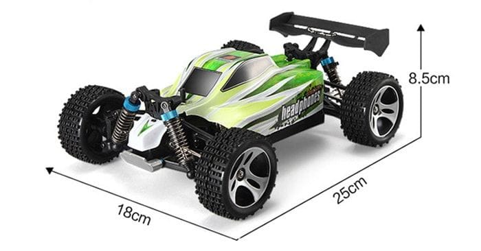 Много бърз 70KM/H 1-18 мащаб RTR 4WD RC автомобил